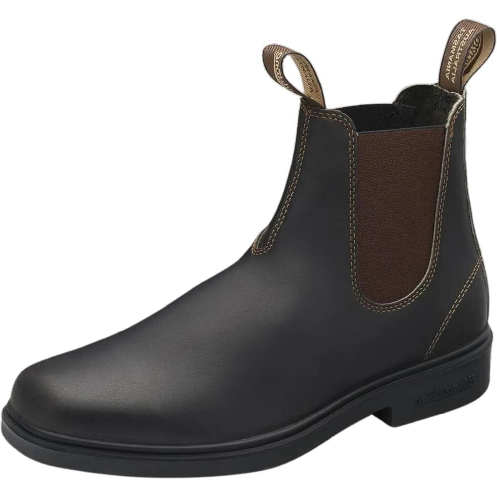 imageBlundstone Unisex Dress Chelsea Boots  AU Sizes Stamped on Bottom of BootStout Brown
