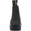 Blundstone Unisex Dress Chelsea Boots – AU Sizes Stamped on Bottom of Boot(Rustic Black-black)