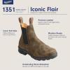 Blundstone Womens High Top Chelsea Boots – AU Sizes Stamped on Bottom of Boot(Rustic Brown)
