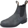 Blundstone Unisex Dress Chelsea Boots – AU Sizes Stamped on Bottom of Boot(Rustic Black)