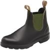 Blundstone Unisex Original Chelsea Boots – AU Sizes Stamped on Bottom of Boot(Stout Brown/Olive)